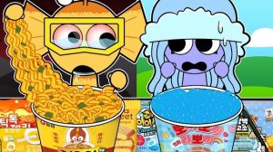 СПРУНКИ МУЛЬТИПЛИКАЦИЯ: BAILEY vs AURELIA 😱 ЖЁЛТО-СИНИЙ MUKBANG!
