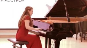 С.В. Рахманинов Прелюдия G-dur op.32 N5 исп. Бондарева Анастасич