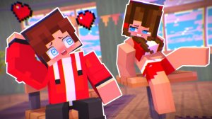 Сестра Джей Джей. Чем закончилось ПЕРВОЕ СВИДАНИЕ! — анимация из Minecraft