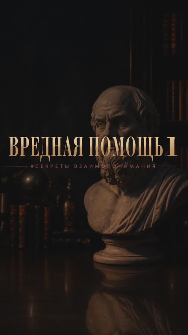 Вредная помощь 1 #секреты взаимопонимания