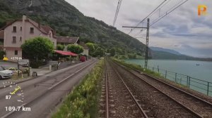 🚄 4К SmartTV ➤ 🌄 Лион-Пар-Дье → Шамбери (Франция, июнь 2025 г.) вид машиниста поезда! 🌄