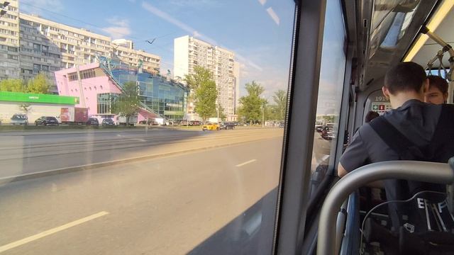 поездка на автобусе ЛиАЗ 5292 борт 191941 по маршруту 638