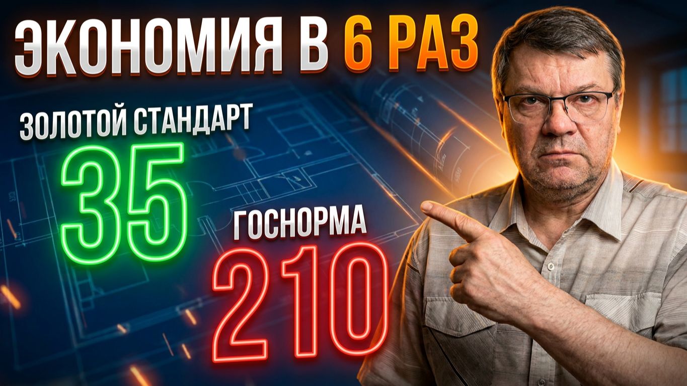 Золотой стандарт 35 кВт⋅ч: как платить за отопление копейки.
