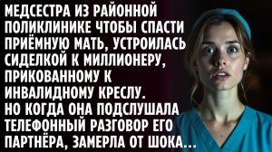 Медсестра устроилась сиделкой к парализованному МИЛЛИОНЕРУ. НО однажды