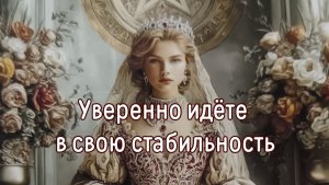 Уверенно идёте в свою стабильность
