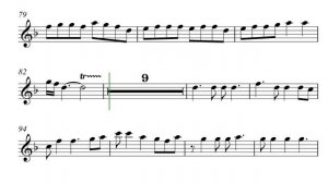 🎷 Sax Alto — Бәхеттә, шатлыкта (Ялла) | Видеоноты