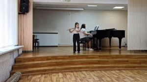 Александр Даргомыжский «Казачок» для флейты и фортепиано/Амина Закирова