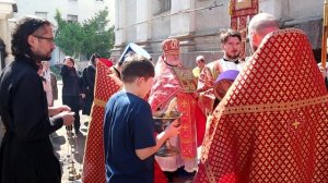 Крестный ход. Воскресная литургия в неделю о Слепом. 17 мая 2026 г