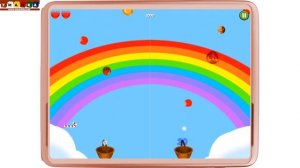 9. Android игра для детей от 4х лет  Two Basket Catcher .