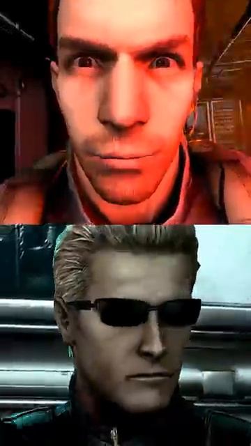 wesker outmogging chris