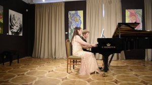 С. Рахманинов. «Русская песня» ор.11 для фортепиано в 4 руки