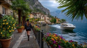 Лимоне-суль-Гарда, Италия 🇮🇹 Скрытый рай в сердце гор, красивая Италия | смотреть онлайн
