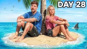 (MrBeast) 🍿 Проведи 30 Дней На Острове Со Своим Бывшим И Выиграй 250 000 Долларов