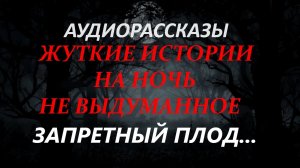 СТРАШНЫЕ РАССКАЗЫ НА НОЧЬ-ЗАПРЕТНЫЙ ПЛОД...
