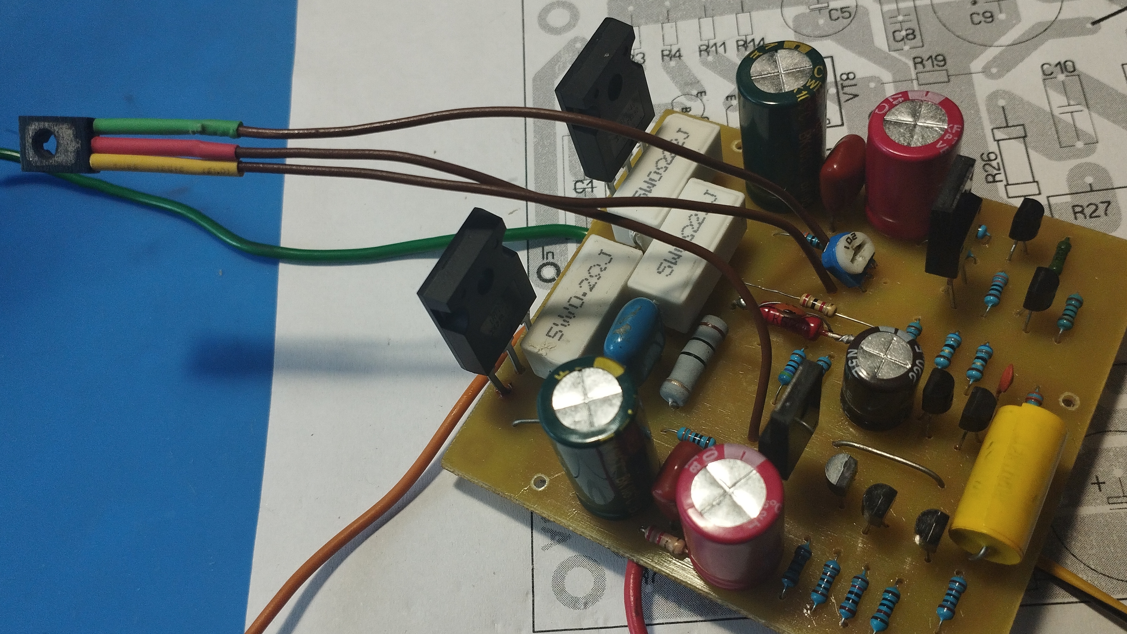 УНЧ от Audiokiller на Mosfet. 1часть.