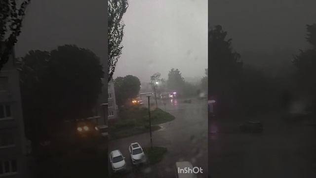 Гроза ⚡☁☔Грицовский, Тульская область