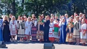 16.05.2026 г. Малахов курган. Сводный хор АНКОС «Празднуем вместе!» с песней «Родная земля».