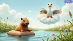 КАПИБАРА И ГУСЬ-ОБНИМУСЬ или ПРИКЛЮЧЕНИЯ В ОБЛАКАХ Мультфильм
