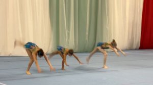 ТР 3 спортивный, Кухарская Анастасия - Чмелюк Элиза - Золотухина Вера, Темповое упражнение