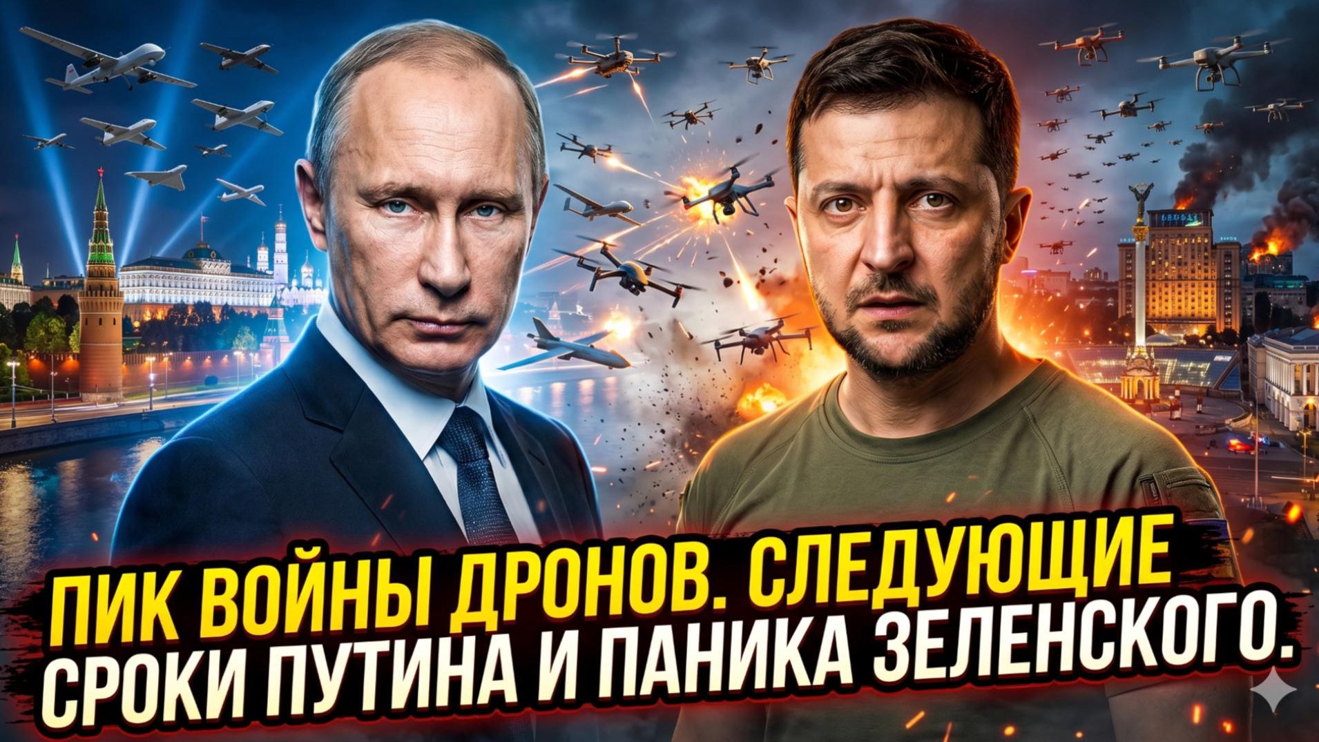 🎯Меркурис и Христофороу | Пик войны дронов. Следующие условия Путина и киевская паника Зеленского
