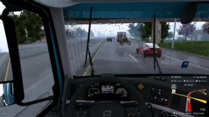 ATS 1.59 через ReShade Иллинойс Volvo Elektro, mod Frosty
