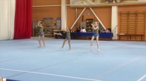 ТР 3 спортивный, Кухарская Анастасия - Чмелюк Элиза - Золотухина Вера, Балансовое упражнение
