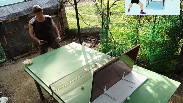 Интенсивная индивидуальная тренировка! 😊👍😎🏓 смотреть онлайн