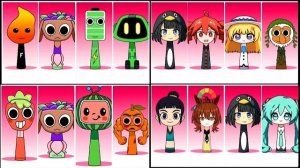 Sprunki OC ВСЕ этапы Компиляция Incredibox ЗАВЕРШЕНА sprunki СПРУНКИ ИНКРЕДИБОКС