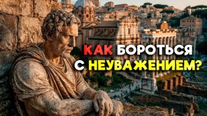 ЭТИ ВЕЩИ ПОМОГУТ СПРАВИТЬСЯ С НЕУВАЖЕНИЕМ! | Стоицизм.