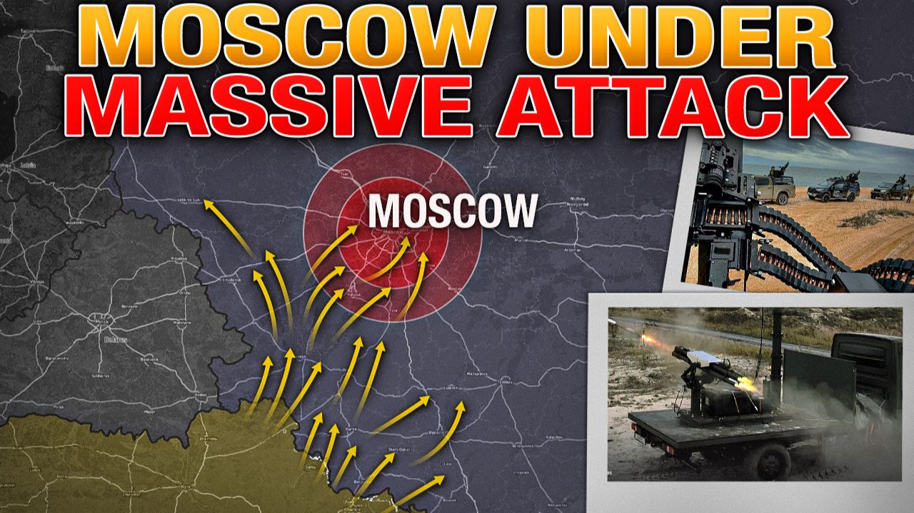 UKRAINE STRIKES MOSCOW! 600 Drones – Oil Reservoir Destroyed💥 Military Summary 2026.05.17 смотреть онлайн