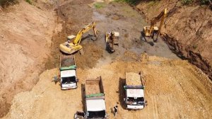 P2 UNSTOPPABLE： 100+ Heavy Machines Building a Massive Canal