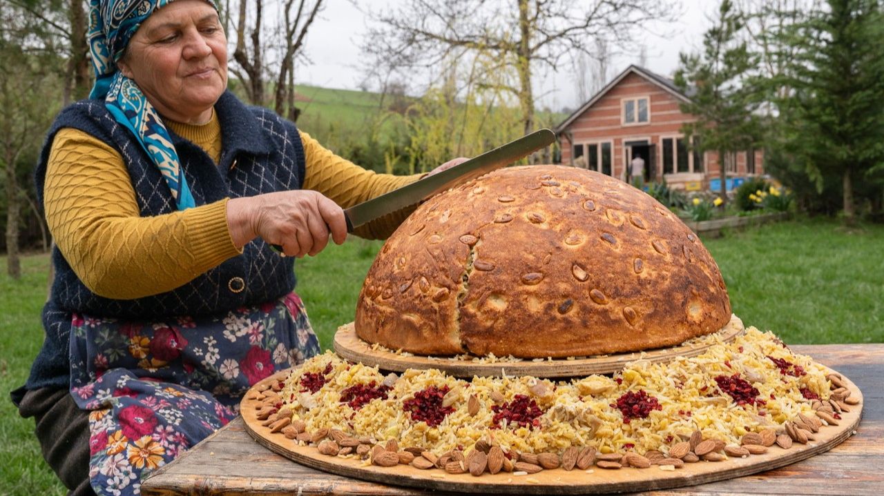 Хрустящая Корочка Снаружи, Плов Внутри — Турецкий Перде-Плов 🔥🌾