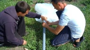 емкость для воды из подручных средств 1куб
