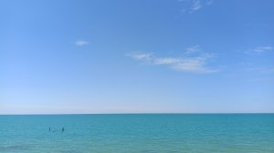 Цвет Чёрного моря сегодня - фантастический!17-05-2026