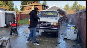 Забрал у зятя Форд Бронко  И сразу ремонт, Ну и разгрузка  Peterbilt 389 Ford Bronco