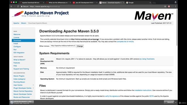 3. Environment and IDE Setup Java 8, Maven, IntelliJ IDEA