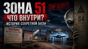 ЗОНА 51 - ЧТО ВНУТРИ? ИСТОРИЯ СЕКРЕТНОЙ БАЗЫ | Документальный Фильм