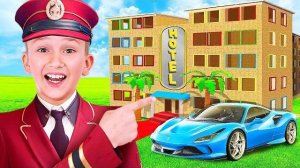 Отдых в КАРТОННОМ ОТЕЛЕ!