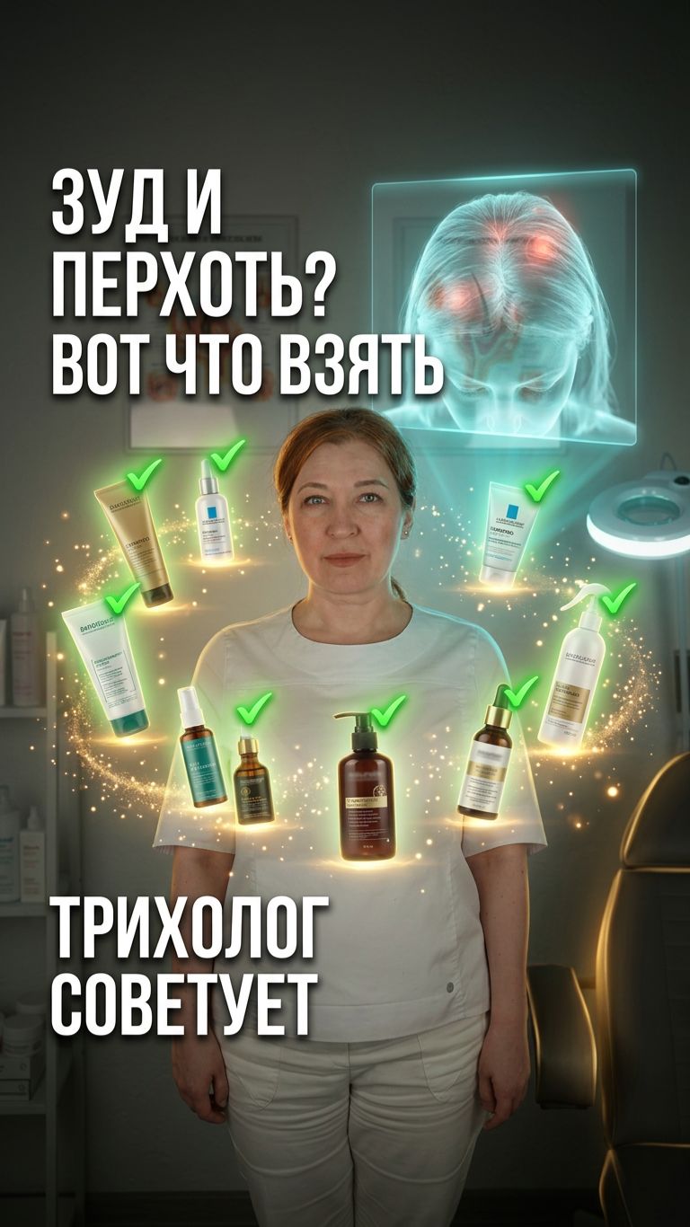Зуд кожи головы? 5 аптечных средств для снятия раздражения