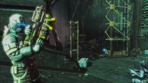 Dead Space™ 3 Тяжёлая сложность, Мрачный город пришельцев, Идём к инопланетной  машине (11)