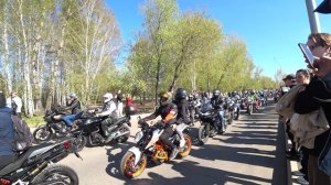 Построение мотоколонны 16.05.2026 Красноярск