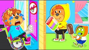 Lion Family на русском - Маша и Леопольд. Друзья - Мультик для детей