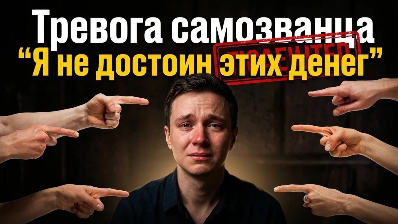 Тревога самозванца | Почему вы не достойны своих денег?