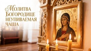 Молитва Богородице Неупиваемая чаша все исполнится