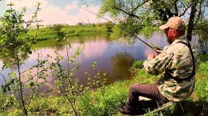 Рыбалка. Охренительное место на Пахре! На этот раз мы с речкой сильно закусились и это уже интересно