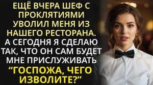 Истории из жизни| Управляющий рестораном унизил официантку |Аудио рассказы|Жизненные истории