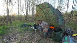 РАЗНОРЫБИЦА НА ДОНКИ, НО Я ЕГО ПОЙМАЛ! ЗАНОЧЕВАЛ ПОД ОТКРЫТЫМ НЕБОМ \РЫБАЛКА С НОЧЁВКОЙ В МАЕ В ЖАРУ