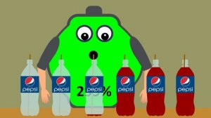 Low Battery Overcharged By Over Drinking Pepsi   Asmr Drinking Sound   NCR Animation