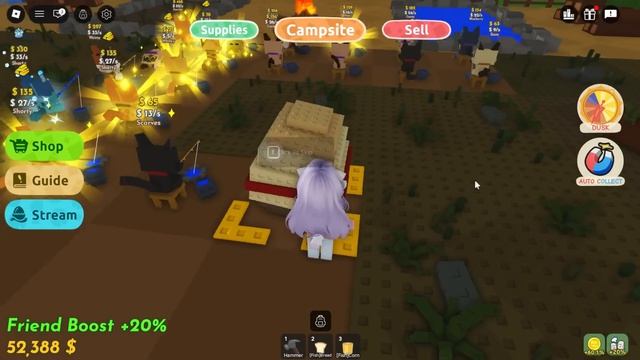 99 КОТИКОВ В ПОХОДЕ! Roblox Camping With 99 Cats