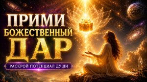 Медитация Принятие Божественного Дара. Раскрой свой потенциал Души